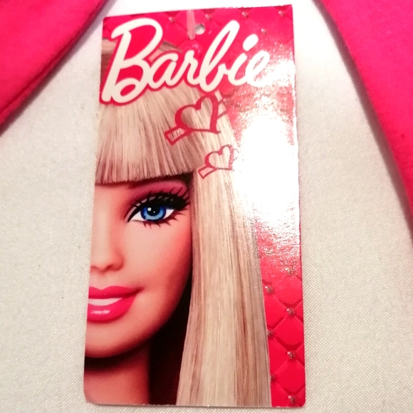 🔥SALE🔥 Barbie Faux Jewelled Girl's Tee T-shirt NWT Size (4) - Picture 8 of 8